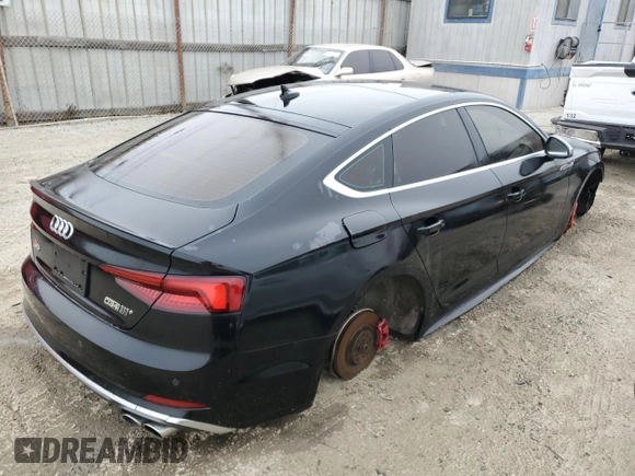 2019 Audi S5 Sportback Premium Plus z VIN WAUB4CF53KA014745, wystawiony jako Copart lot #75128624 z przebiegiem 71 446 mil mil oraz Czysty tytuł • Clean title. Historia ofert i sprzedaży dostępna na DreamBid. Obrazek 3.