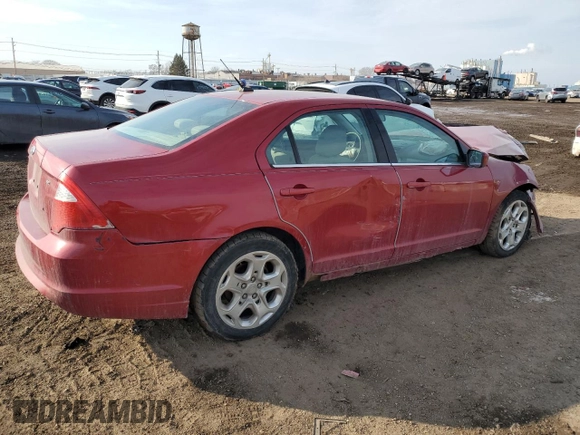 2010 Ford Fusion SE with VIN 3FAHP0HA5AR124459, listed as a Copart auction lot 47598475 with 174,022 mi miles and Salvage Title. Bid and sale history available at DreamBid. Image 3.