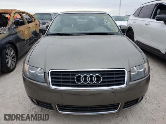 2004 Audi A4 3.0L with VIN WAUAT48H84K018136, listed as a Copart auction lot 76940194 with 0 mi miles and Non Repairable. Bid and sale history available at carsss.com. Image 5.