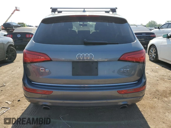 2016 Audi Q5 Premium Plus with VIN WA1L2AFP1GA065276, listed as a Copart auction lot 59135094 with 66,105 mi miles and Salvage Title. Bid and sale history available at carsss.com. Image 6.