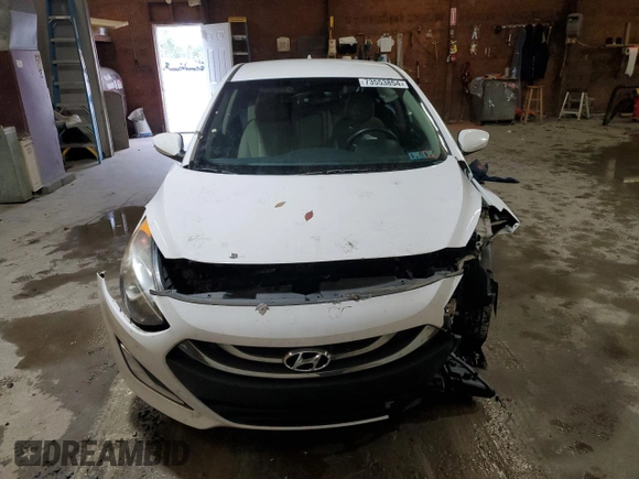 2013 Hyundai Elantra GT with VIN KMHD35LE5DU119086, listed as a Copart auction lot 73553854 with 91,452 mi miles and Salvage Title. Bid and sale history available at carsss.com. Image 5.