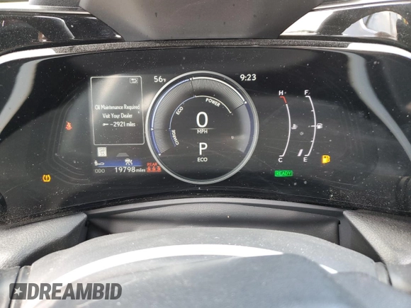 2024 Lexus NX 350h with VIN JTJAKCEZ6R5015994, listed as a Copart auction lot 43398635 with 19,798 mi miles and Salvage title. Bid and sale history available at DreamBid. Image 9.