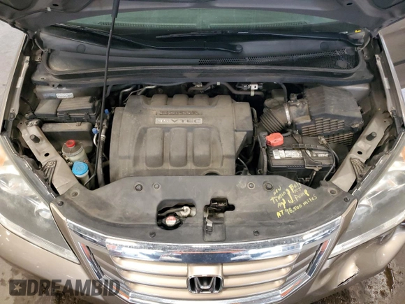 2009 Honda Odyssey LX with VIN 5FNRL38259B018546, listed as a Copart auction lot 62142015 with 162,459 mi miles and Salvage title. Bid and sale history available at DreamBid. Image 12.