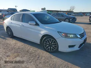 2015 Honda Accord Sport with VIN 1HGCR2F51FA083086, listed as a IAAI auction lot 41411266 with 205,186 mi miles and . Bid and sale history available at DreamBid. Image 1.