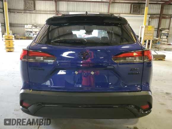 2024 Toyota Corolla Cross Hybrid S z VIN 7MUFBABG7RV060796, wystawiony jako Copart lot #43499665 z przebiegiem 2 495 mil mil oraz Szkoda całkowita • Salvage title. Historia ofert i sprzedaży dostępna na DreamBid. Obrazek 6.