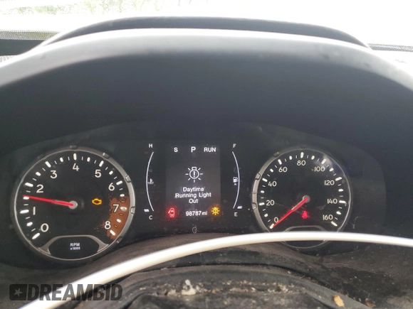2018 Jeep Renegade Upland with VIN ZACCJBAB3JPJ14251, listed as a Copart auction lot 57760635 with 98,787 mi miles and Salvage title. Bid and sale history available at DreamBid. Image 9.