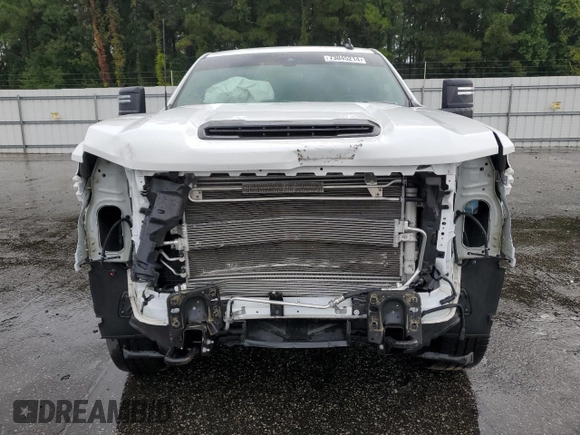 2022 Chevrolet Silverado 3500HD Work Truck with VIN 1GC4YSEY4NF364107, listed as a Copart auction lot 73045214 with 21,487 mi miles and Salvage Title. Bid and sale history available at carsss.com. Image 5.