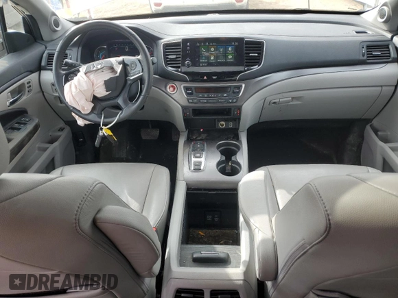 2021 Honda Pilot EX-L with VIN 5FNYF6H5XMB102899, listed as a Copart auction lot 48393705 with 29,774 mi miles and Salvage Title. Bid and sale history available at DreamBid. Image 8.