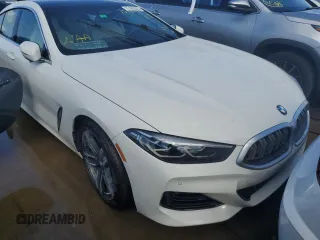2024 BMW 8 Series 840i with VIN WBAGV2C08RCP56174, listed as a Copart auction lot 75160524 with 0 mi miles and Non Repairable. Bid and sale history available at carsss.com. Image 5.