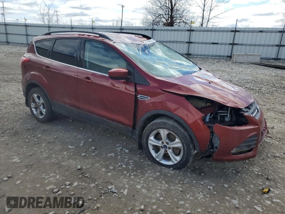 2016 Ford Escape SE with VIN 1FMCU9G96GUA73642, listed as a Copart auction lot 52848665 with 184,485 mi miles and Non Repairable. Bid and sale history available at carsss.com. Image 4.