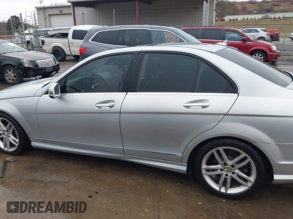 2012 Mercedes-Benz C-Class C 300 Sport with VIN WDDGF8BB0CA699290, listed as a IAAI auction lot 41513208 with 168,352 mi miles. Bid and sale history available at carsss.com. Image 14.