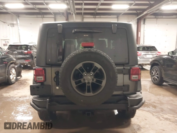 2018 Jeep Wrangler Sport S with VIN 1C4AJWAG2JL836246, listed as a IAAI auction lot 41661489 with 87,443 mi miles and . Bid and sale history available at DreamBid. Image 16.