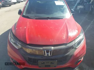 2022 Honda HR-V Sport with VIN 3CZRU6H12NM773532, listed as a IAAI auction lot 38747913 with 26,109 mi miles. Bid and sale history available at carsss.com. Image 21.
