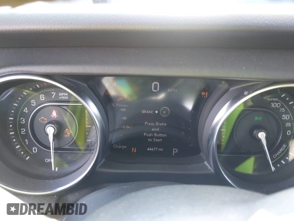 2021 Jeep Wrangler Unlimited Sahara with VIN 1C4JJXP62MW826470, listed as a IAAI auction lot 41651709 with 44,677 mi miles and . Bid and sale history available at DreamBid. Image 7.