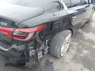 2022 Infiniti Q50 3.0t SENSORY with VIN JN1EV7CP9NM310580, listed as a IAAI auction lot 41891329 with 31,325 mi miles. Bid and sale history available at carsss.com. Image 6.