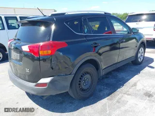 2013 Toyota RAV4 XLE with VIN 2T3RFREVXDW014326, listed as a IAAI auction lot 42037798 with 134,379 mi miles. Bid and sale history available at carsss.com. Image 4.
