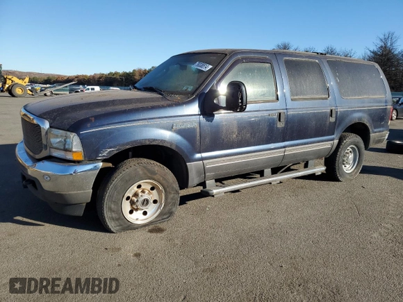 2004 Ford Excursion Special Serv z VIN 1FMSU41P44EC84947, wystawiony jako Copart lot #79338514 z przebiegiem 183 466 mil mil oraz Czysty tytuł • Clean title. Historia ofert i sprzedaży dostępna na DreamBid. Obrazek 1.