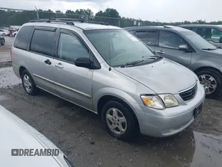 2001 Mazda MPV DX with VIN JM3LW28Y210166675, listed as a IAAI auction lot 42630691 with 176,578 mi miles and . Bid and sale history available at DreamBid. Image 1.