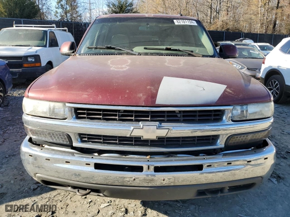 2002 Chevrolet Tahoe LT with VIN 1GNEK13Z02J300108, listed as a Copart auction lot 82101194 with 310,703 mi miles and Clean Title. Bid and sale history available at carsss.com. Image 5.