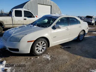 2008 Mercury Milan with VIN 3MEHM07Z58R621143, listed as a Copart auction lot 88275745 with 166,017 mi miles and Salvage Title. Bid and sale history available at carsss.com. Image 1.