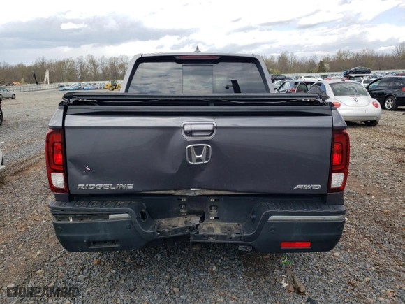 2019 Honda Ridgeline RTL-E with VIN 5FPYK3F7XKB020903, listed as a Copart auction lot 52882845 with 85,746 mi miles and Salvage Title. Bid and sale history available at carsss.com. Image 6.