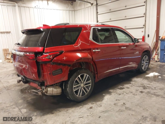 2023 Chevrolet Traverse High Country with VIN 1GNEVNKWXPJ273125, listed as a IAAI auction lot 41602988 with 24,151 mi miles. Bid and sale history available at carsss.com. Image 4.