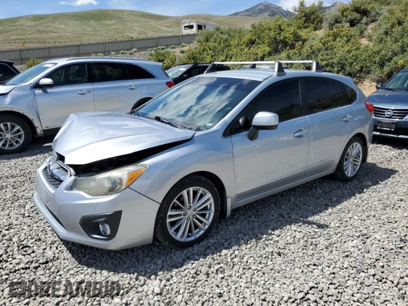 2013 Subaru Impreza Premium z VIN JF1GPAE69DH209490, wystawiony jako Copart lot #57085485 z przebiegiem 104 434 mil mil oraz Szkoda całkowita • Salvage title. Historia ofert i sprzedaży dostępna na DreamBid. Obrazek 1.