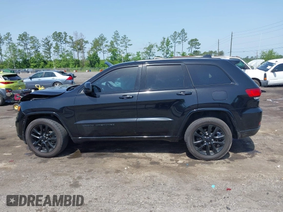 2018 Jeep Grand Cherokee Altitude with VIN 1C4RJEAG7JC354191, listed as a IAAI auction lot 42276081 with 51,220 mi miles and . Bid and sale history available at DreamBid. Image 14.