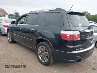 2011 GMC Acadia Denali with VIN 1GKKVTED9BJ412734, listed as a IAAI auction lot 40411945 with Not Provided miles. Bid and sale history available at carsss.com. Image 3.