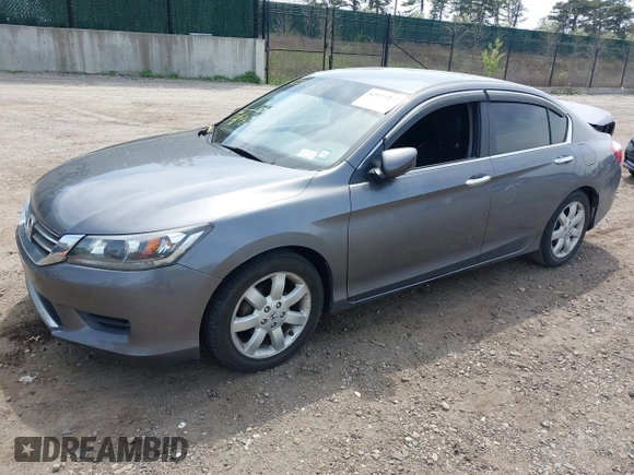 2014 Honda Accord Sedan LX with VIN 1HGCR2F33EA306435, listed as a IAAI auction lot 42124792 with 136,522 mi miles. Bid and sale history available at carsss.com. Image 18.