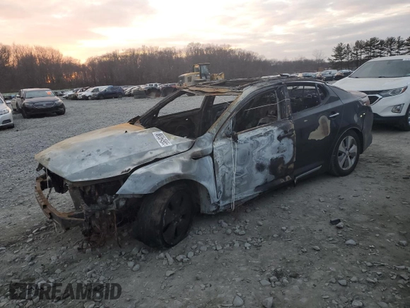 2016 Kia Optima Hybrid EX with VIN KNAGN4AD6G5098938, listed as a Copart auction lot 88364985 with Not Provided miles and Salvage Title. Bid and sale history available at carsss.com. Image 1.