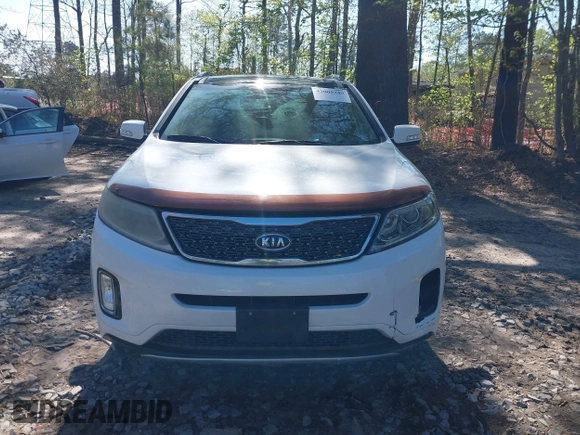 2014 Kia Sorento SX with VIN 5XYKW4A72EG492736, listed as a IAAI auction lot 42009349 with 165,492 mi miles. Bid and sale history available at carsss.com. Image 12.