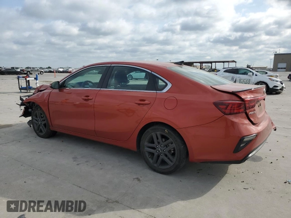 2019 Kia Forte EX with VIN 3KPF54AD4KE062273, listed as a Copart auction lot 53674945 with 51,917 mi miles and Salvage Title. Bid and sale history available at carsss.com. Image 2.