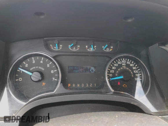 2013 Ford F-150 XL with VIN 1FTFW1ET4DKF81269, listed as a Copart auction lot 55813125 with 158,729 mi miles and Salvage title. Bid and sale history available at DreamBid. Image 9.