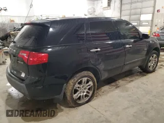2007 Acura MDX Tech Pkg with VIN 2HNYD28367H552765, listed as a Copart auction lot 44071185 with 190,155 mi miles and Non Repairable. Bid and sale history available at carsss.com. Image 3.