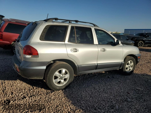 2005 Hyundai Santa Fe GLS with VIN KM8SC13E35U874870, listed as a Copart auction lot 75692594 with 103,884 mi miles and Clean Title. Bid and sale history available at carsss.com. Image 3.