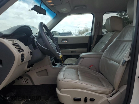 2011 Ford Flex SEL with VIN 2FMGK5CC4BBD08927, listed as a Copart auction lot 49112265 with 240,470 mi miles and Salvage Title. Bid and sale history available at carsss.com. Image 7.