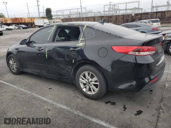 2016 Kia Optima LX with VIN 5XXGT4L36GG110448, listed as a Copart auction lot 48048215 with 145,319 mi miles and Salvage Title. Bid and sale history available at carsss.com. Image 2.
