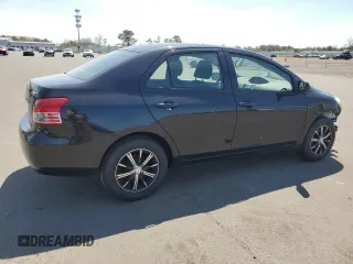2012 Toyota Yaris with VIN JTDBT4K30CL010867, listed as a Copart auction lot 54128955 with 245,262 mi miles and Salvage Title. Bid and sale history available at carsss.com. Image 3.