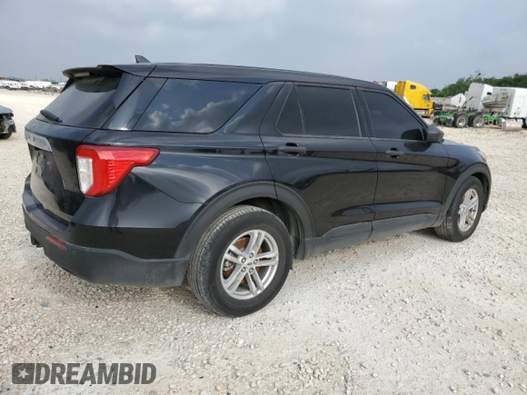 2022 Ford Explorer with VIN 1FMSK7BH1NGB78850, listed as a Copart auction lot 51207344 with 7,027 mi miles and Salvage title. Bid and sale history available at DreamBid. Image 3.