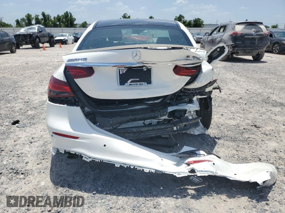 2023 Mercedes-Benz E 53 AMG with VIN W1KZF6BB7PB141885, listed as a Copart auction lot 58682663 with 131 mi miles and . Bid and sale history available at DreamBid. Image 6.