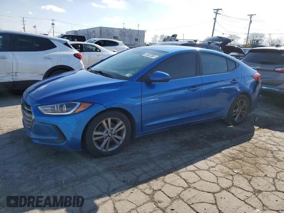 2018 Hyundai Elantra SEL with VIN 5NPD84LF0JH316858, listed as a Copart auction lot 50745415 with 110,740 mi miles and Clean Title. Bid and sale history available at DreamBid. Image 1.
