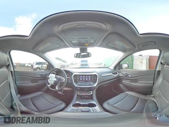 2023 GMC Acadia SLT with VIN 1GKKNULS1PZ228002, listed as a Copart auction lot 45911415 with 21,817 mi miles and Salvage Title. Bid and sale history available at DreamBid. Image 14.