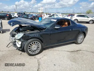 2002 Lexus SC 430 with VIN JTHFN48Y320020970, listed as a Copart auction lot 59332975 with 148,346 mi miles and Salvage title. Bid and sale history available at DreamBid. Image 1.