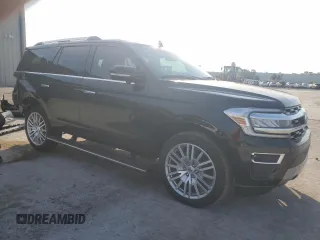 2024 Ford Expedition Limited z VIN 1FMJU2A85REA70596, wystawiony jako Copart lot #57138565 z przebiegiem 6 929 mil mil oraz Szkoda całkowita • Salvage title. Historia ofert i sprzedaży dostępna na DreamBid. Obrazek 4.