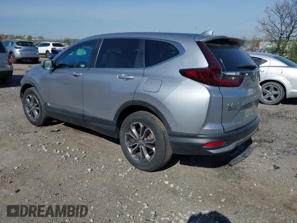 2020 Honda CR-V EX with VIN 2HKRW2H58LH622399, listed as a IAAI auction lot 42071653 with 36,865 mi miles and . Bid and sale history available at DreamBid. Image 3.