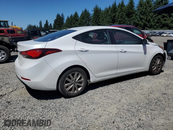 2016 Hyundai Elantra SE z VIN 5NPDH4AE1GH769874, wystawiony jako Copart lot #62957465 z przebiegiem 190 006 mil mil oraz Szkoda całkowita • Salvage title. Historia ofert i sprzedaży dostępna na DreamBid. Obrazek 3.