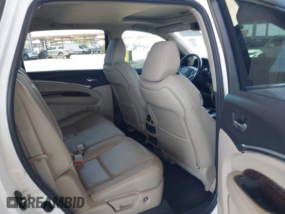 2017 Acura MDX Technology z VIN 5FRYD4H51HB001510, wystawiony jako IAAI lot #42242391 z przebiegiem 106 932 mil mil oraz . Historia ofert i sprzedaży dostępna na DreamBid. Obrazek 8.