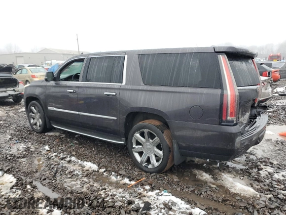 2015 Cadillac Escalade ESV Luxury z VIN 1GYS4SKJ4FR656232, wystawiony jako Copart lot #44584255 z przebiegiem 130 066 mil mil oraz Szkoda całkowita • Salvage title. Historia ofert i sprzedaży dostępna na DreamBid. Obrazek 2.