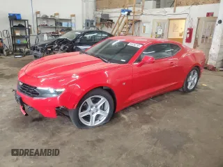 2023 Chevrolet Camaro 1LT z VIN 1G1FB1RSXP0141949, wystawiony jako Copart lot #54538755 z przebiegiem 46 522 mil mil oraz Szkoda całkowita • Salvage title. Historia ofert i sprzedaży dostępna na DreamBid. Obrazek 1.